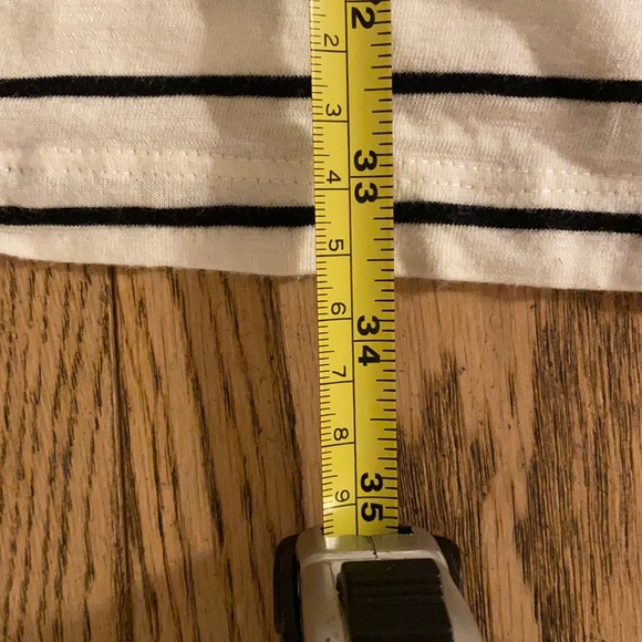 Cotton stripped mid dress - Picture 6 of 9